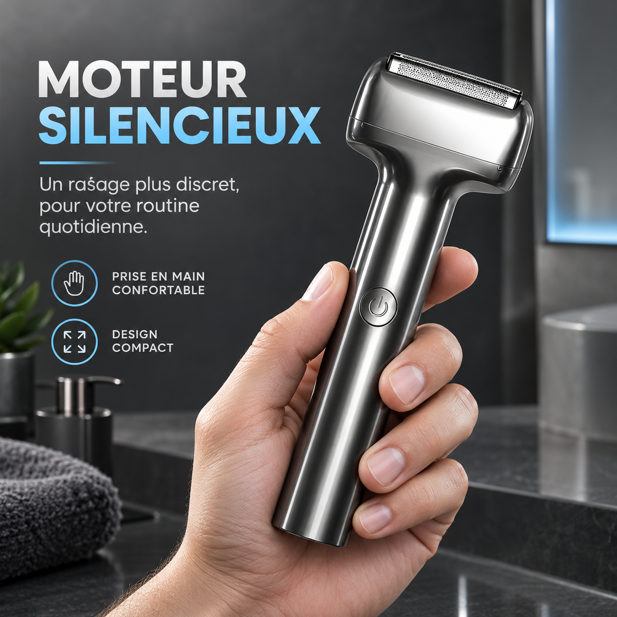 🎃 **HALLOWEEN EXCLUSIVE — -50%** | Rasoir Électrique Premium 🪒 Rasage précis, douceur et performance au quotidien.